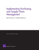 Book cover of: Implementing Purchasing and Supply Chain Management. By: Nancy Nicosia