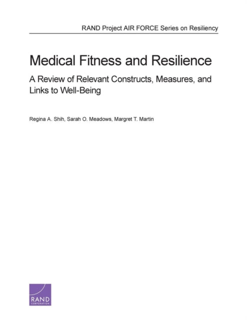 Book cover of: Medical Fitness and Resilience. By: Regina A. Shih