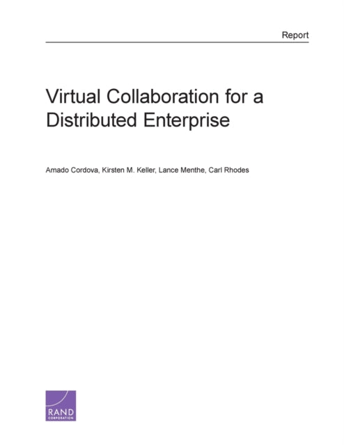Book cover of: Virtual Collaboration for a Distributed Enterprise. By: Amado Cordova