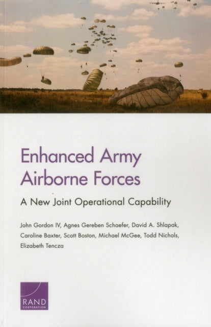 Book cover of: Enhanced Army Airborne Forces. By: Gordon