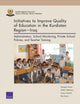 Book cover of: Initiatives to Improve Quality of Education in the Kurdistan Regioniraq. By: Georges Vernez