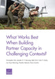 Book cover of: What Works Best When Building Partner Capacity in Challenging Contexts?. By: Christopher Paul