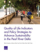Book cover of: Quality of Life Indicators and Policy Strategies to Advance Sustainability in the Pearl River Delta. By: Knopman