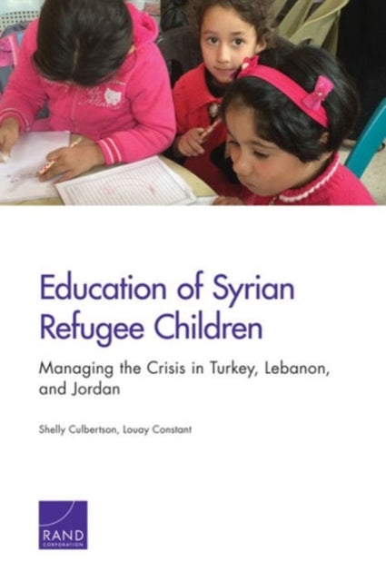 Book cover of: Education of Syrian Refugee Children. By: Culbertson