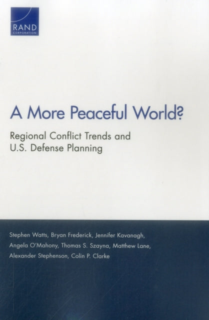 Book cover of: More Peaceful World?. By: Stephen Watts