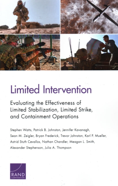 Book cover of: Limited Intervention. By: Stephen Watts