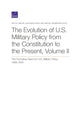 Book cover of: Evolution of U.S. Military Policy from the Constitution to the Present. By: Sean M. Zeigler