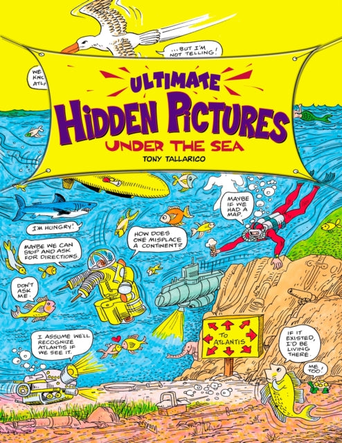 Book cover of: Ultimate Hidden Pictures. By: Tony 'Anthony' Tallarico