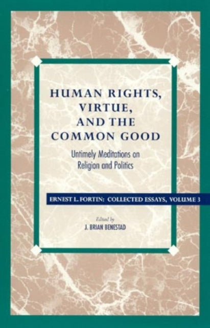 Book cover of: Human Rights, Virtue and the Common Good