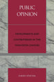 Book cover of: Public Opinion. By: Slavko Splichal