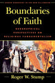 Book cover of: Boundaries of Faith. By: Roger W. Stump