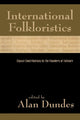 Book cover of: International Folkloristics. By: Alan Dundes