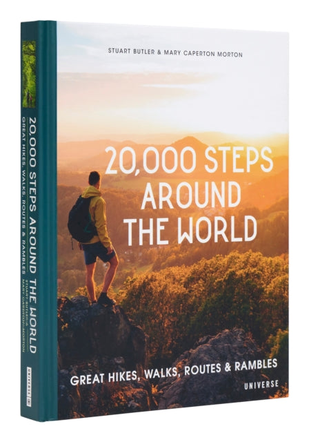 Book cover of: 20,000 Steps Around the World. By: Stuart Butler
