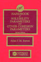 Book cover of: CRC Handbook of Solubility Parameters and Other Cohesion Parameters, Second Edition
