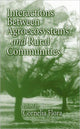 Book cover of: Interactions Between Agroecosystems and Rural Communities. By: Cornelia Flora