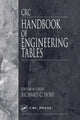Book cover of: CRC Handbook of Engineering Tables. By: Richard C. Dorf