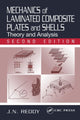 Book cover of: Mechanics of Laminated Composite Plates and Shells. By: J.N. Reddy