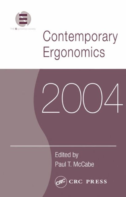Book cover of: Contemporary Ergonomics 2004. By: Paul T. McCabe