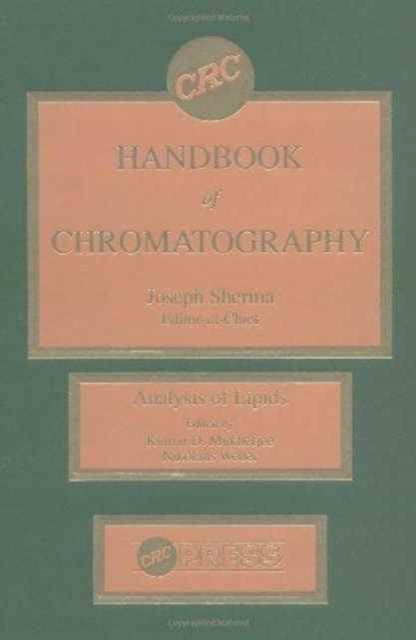 Book cover of: CRC Handbook of Chromatography. By: Kumar D. Mukherjee
