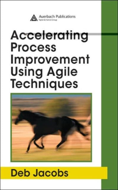 Book cover of: Accelerating Process Improvement Using Agile Techniques. By: Deb Jacobs