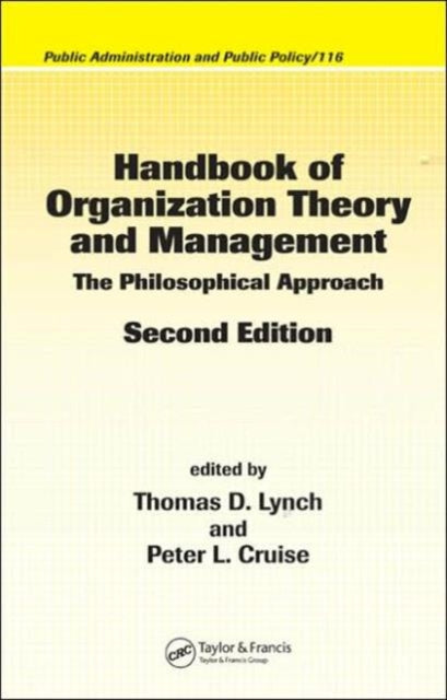 Book cover of: Handbook of Organization Theory and Management