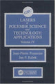 Book cover of: Lasers in Polymer Science and Technolgy. By: Jan F. Rabek