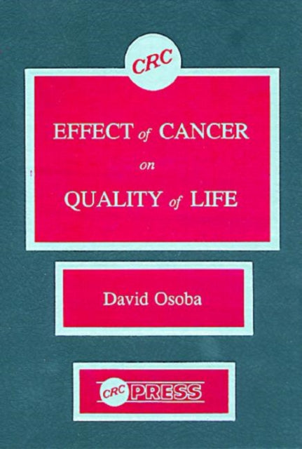 Book cover of: Effect of Cancer On Quality of Life