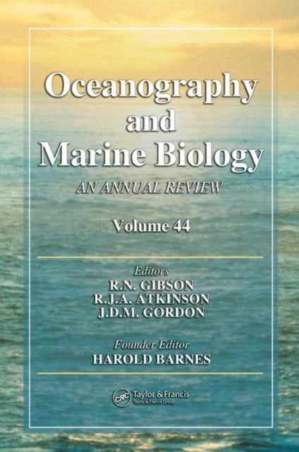 Book cover of: Oceanography and Marine Biology