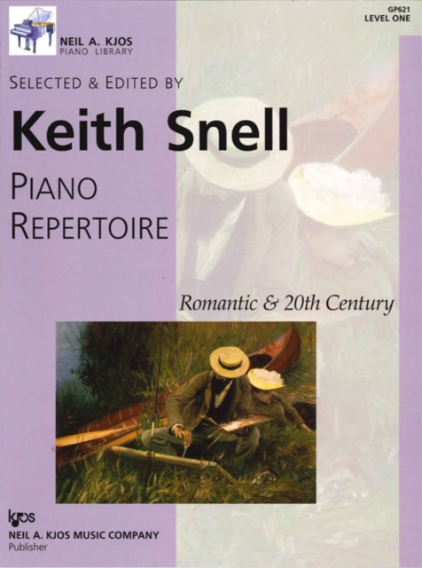 Book cover of: Piano Repertoire: Romantic & 20th Century 1. By: Keith Snell