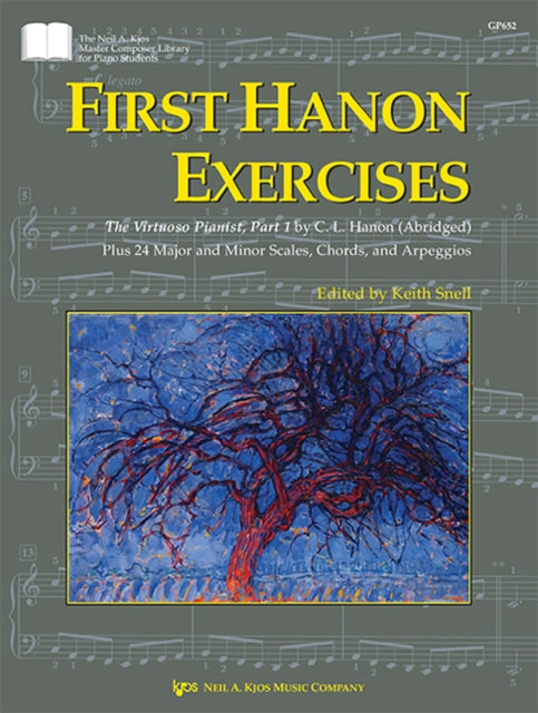 Book cover of: First Hanon Exercises: The Virtuoso Pianist, Part 1