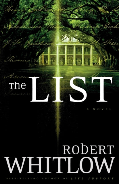 Book cover of: List. By: Robert Whitlow