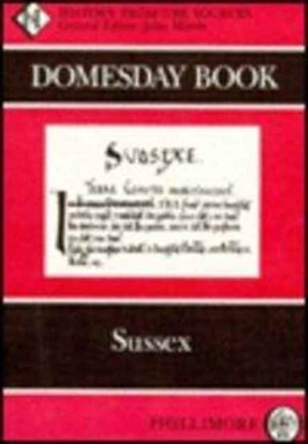 Book cover of: Domesday Book. By: John Morris