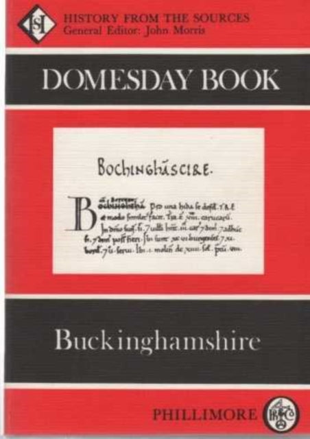 Book cover of: Domesday Book Buckinghamshire. By: John Morris