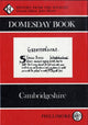 Book cover of: Domesday Book. By: John Morris