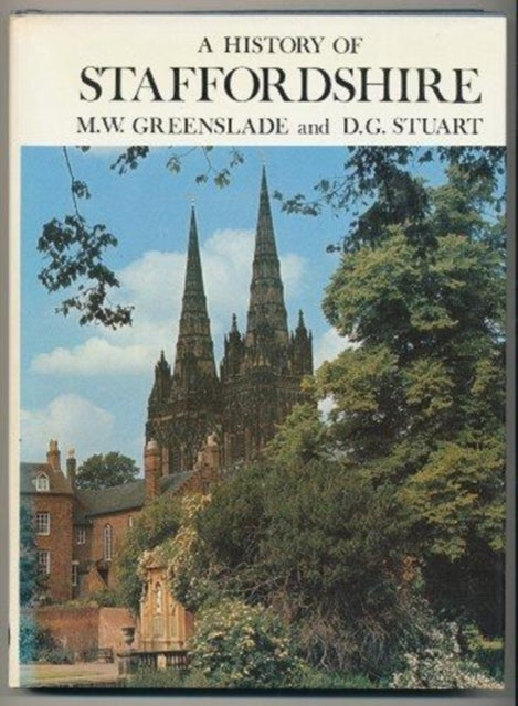 Book cover of: History of Staffordshire. By: M.W. Greenslade