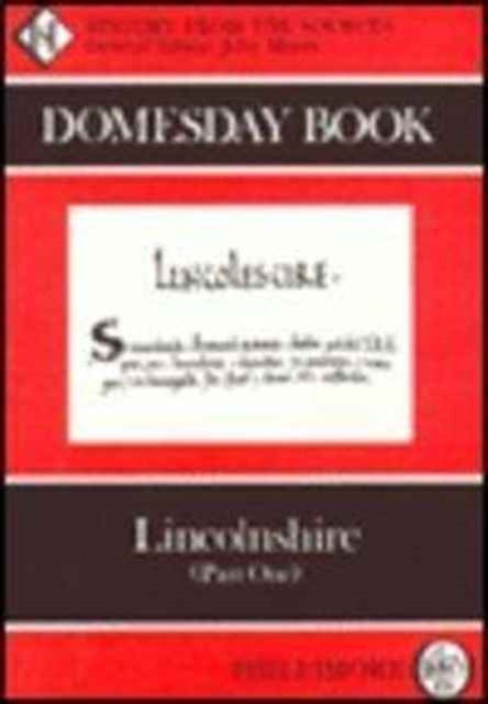 Book cover of: Domesday Book. By: John Morris
