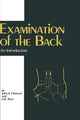 Book cover of: Examination of the Back - An Introduction. By: J.K. Paterson