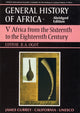 Book cover of: General History of Africa volume 5 [pbk abridged]