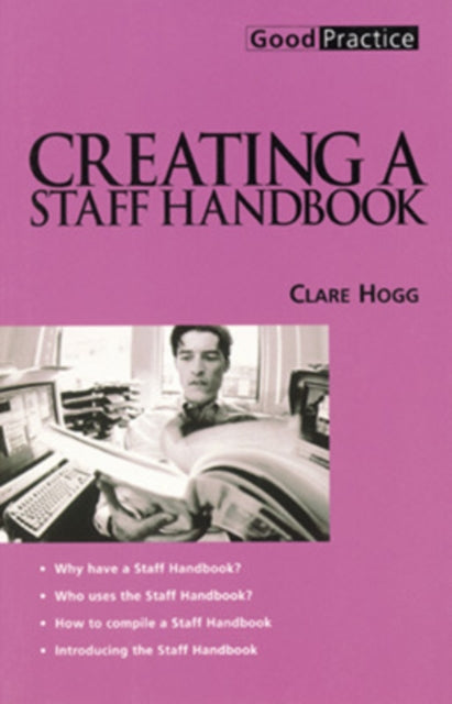 Book cover of: CREATING A STAFF HANDBOOK