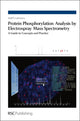 Book cover of: Protein Phosphorylation Analysis by Electrospray Mass Spectrometry