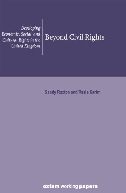 Book cover of: Beyond Civil Rights. By: Sandy Ruxton