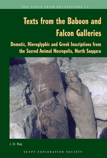 Book cover of: Texts from the Baboon and Falcon Galleries. By: J. D. Ray