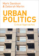 Book cover of: Urban Politics. By: Mark Davidson