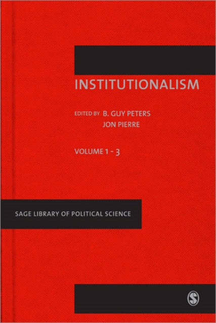 Book cover of: Institutionalism II
