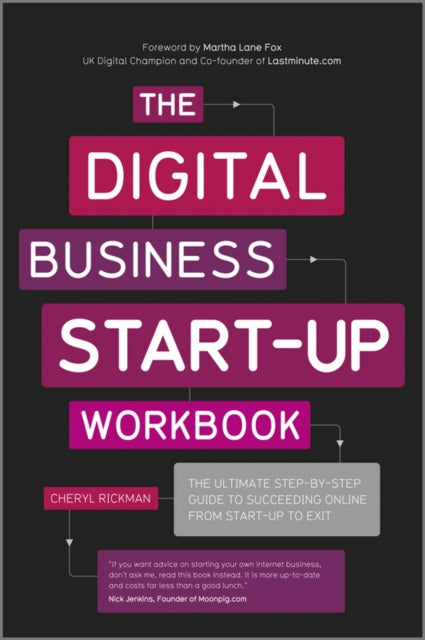 Book cover of: Digital Business Start-Up Workbook. By: Cheryl D. Rickman