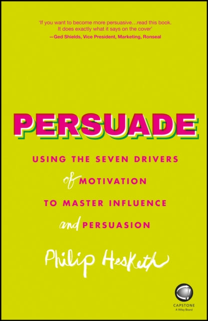 Book cover of: Persuade. By: Philip Hesketh