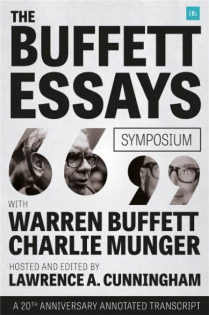 Book cover of: Buffett Essays Symposium. By: Lawrence A. Cunningham Cunningham