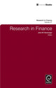 Book cover of: Research in Finance. By: John W. Kensinger