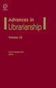 Book cover of: Advances in Librarianship
