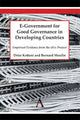 Book cover of: E-Government for Good Governance in Developing Countries. By: Driss Kettani